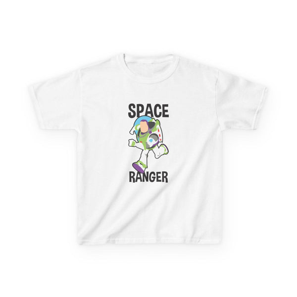 Space Ranger Kids T-Shirt White Front