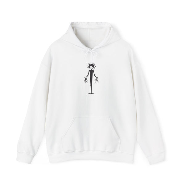 Cartoon - Scissorhands Hoodie White Front