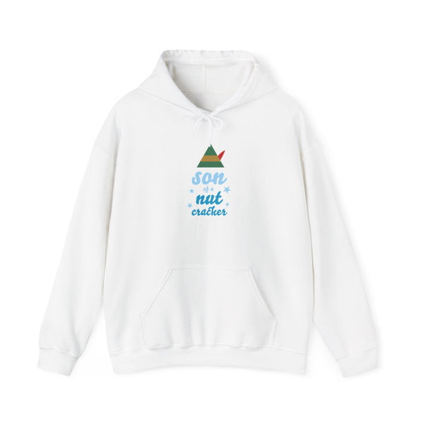 Son Of A Nut Cracker - Elf Hoodie White Front