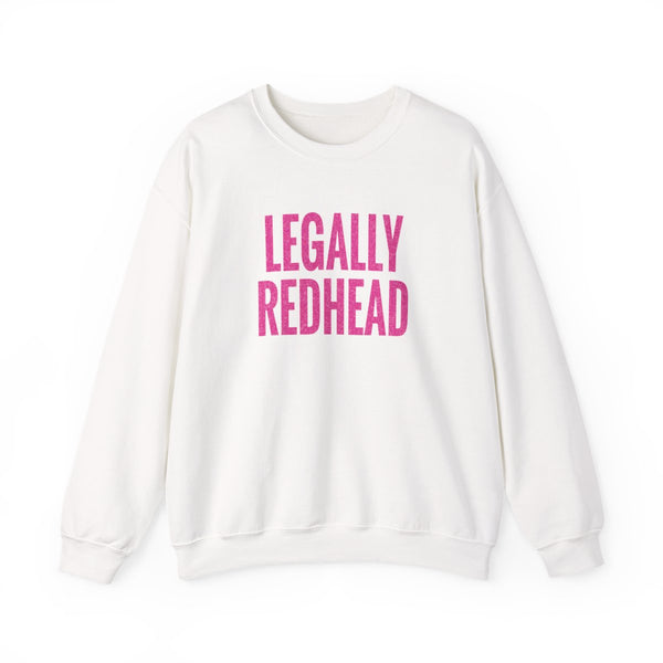 Legally Redhead Sweatshirt White Front