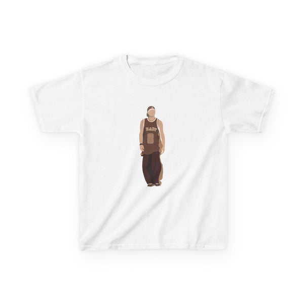 Jersey Kids T-Shirt White Front