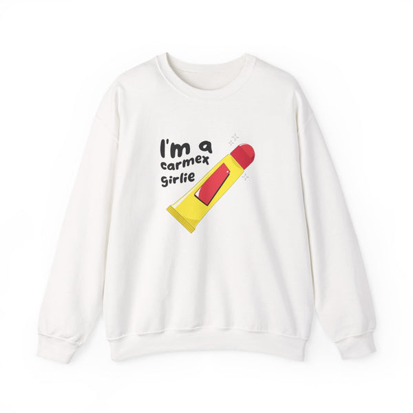 I'm A Carmex Girlie - Chamberlain Sweatshirt White Front