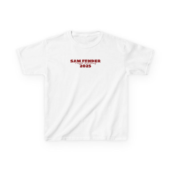 Stripes People Watching 2025 Kids T-Shirt White Front