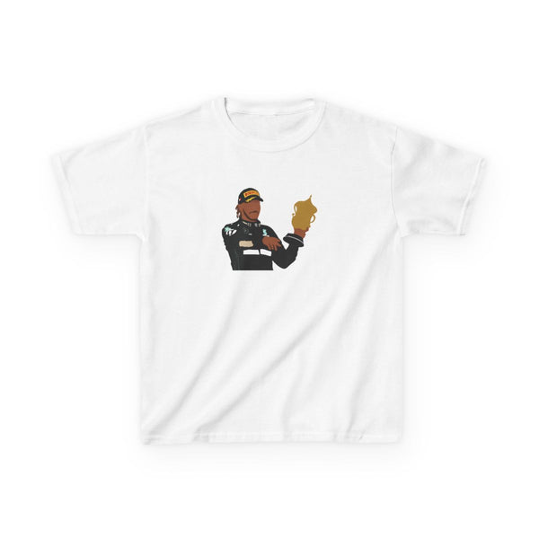 Hamilton - F1 Kids T-Shirt White Front