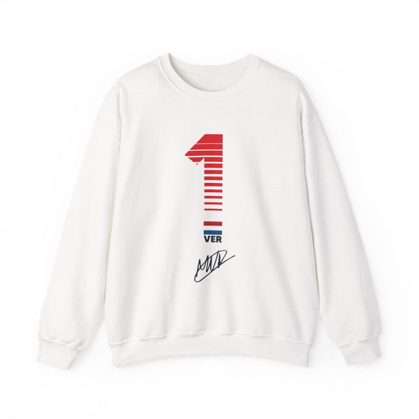 Verstappen - F1 Sweatshirt White Front