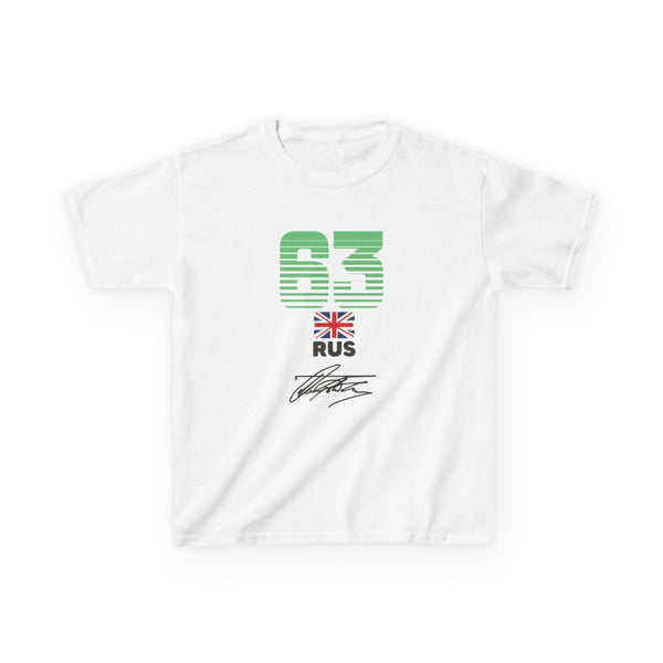 George Russel - F1 Kids T-Shirt White Front