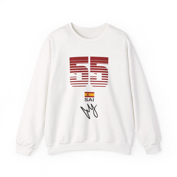 Sainz - F1 Sweatshirt White Front
