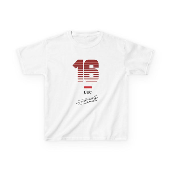 Leclerc - F1 Kids T-Shirt White Front