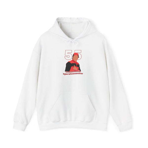 Smooth Operator Hoodie White Front