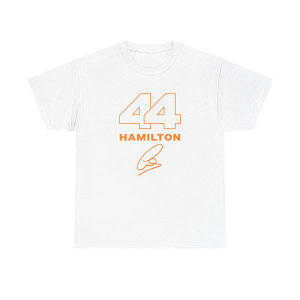 Stripes 44 Hamilton T-Shirt White Front