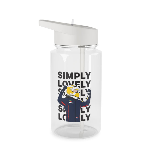 Max Simply Lovely Clear Water Bottle