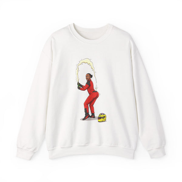 "Brake" The Internet Sweatshirt White Front