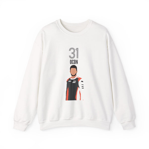 Ocon 2026 Sweatshirt White Front