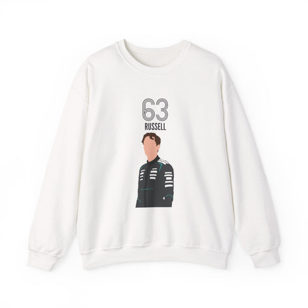 Russell 2026 Sweatshirt White Front