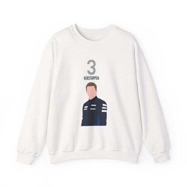 Verstappen 2026 Sweatshirt White Front