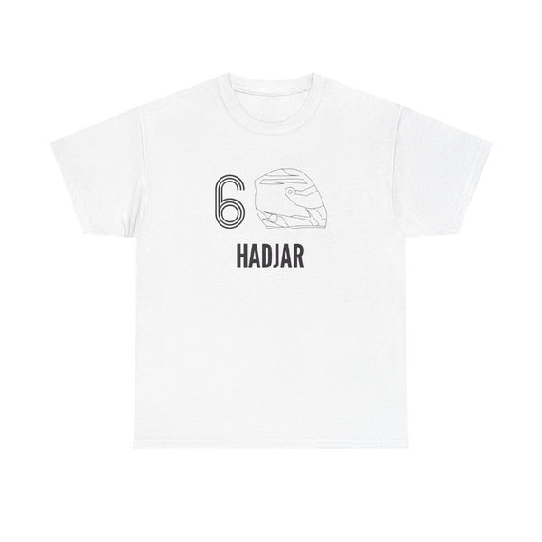Hadjar Helmet 2026 T-Shirt White Front