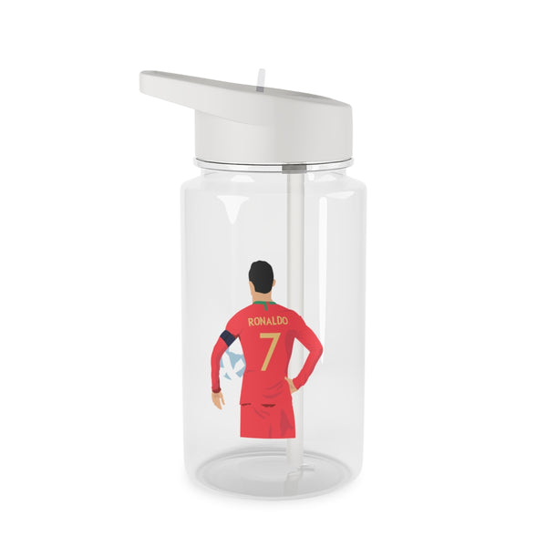 Ronaldo - Football Clear Water Bottle