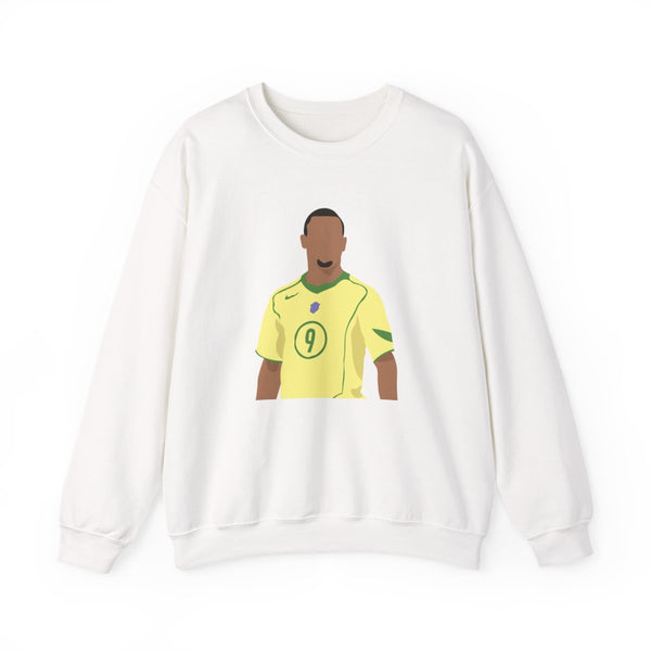 R9 Ronaldo - Football Sweatshirt White Front