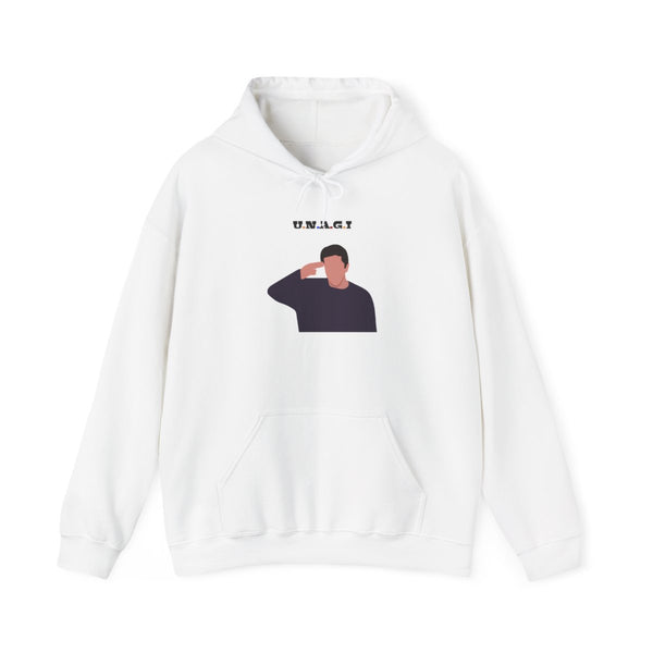 Unagi Hoodie White Front