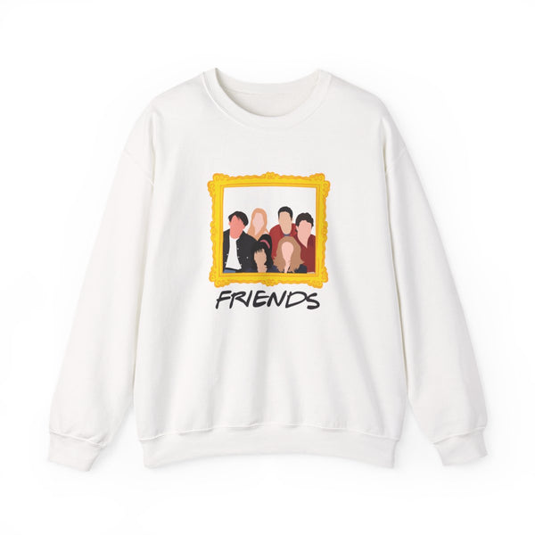 Cast Photo Frame Sweatshirt White Front