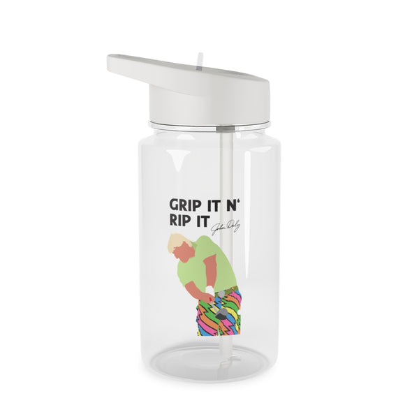 Grip It N Rip It Clear Water Bottle