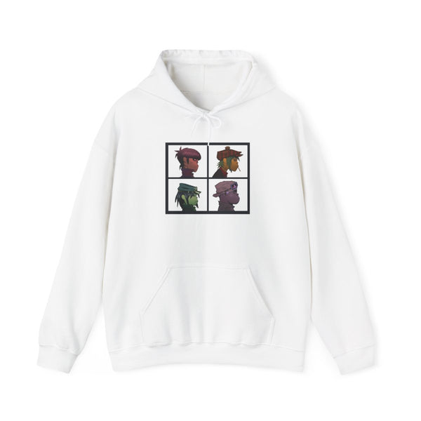 Members Hoodie White Front