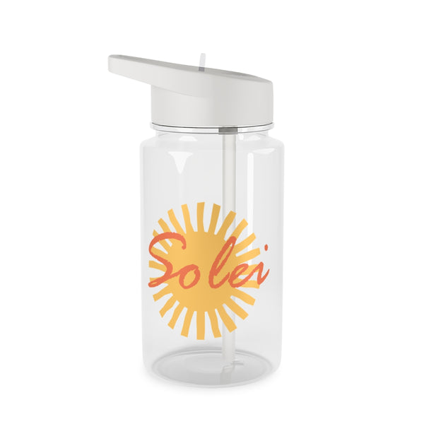 Abstract Sun Solei Clear Water Bottle