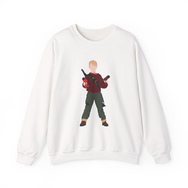 Kevin And Hairdryers Sweatshirt White Front
