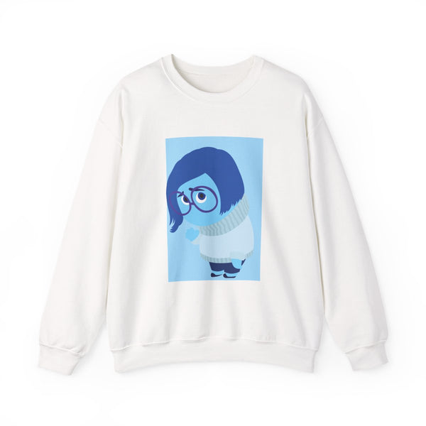 Sadness - Inside Out Sweatshirt White Front