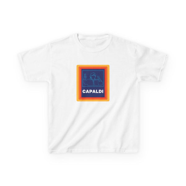 Capaldi Kids T-Shirt White Front