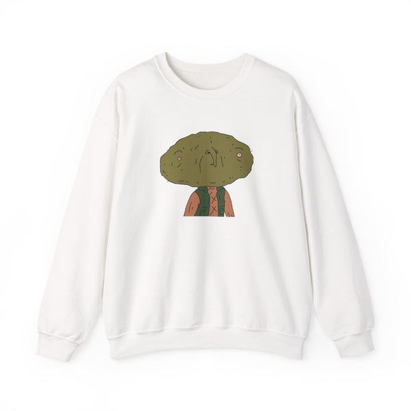 Nugget Man Sweatshirt White Front