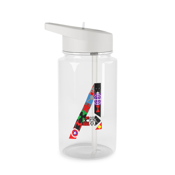 Avengers Logo - Marvel Clear Water Bottle