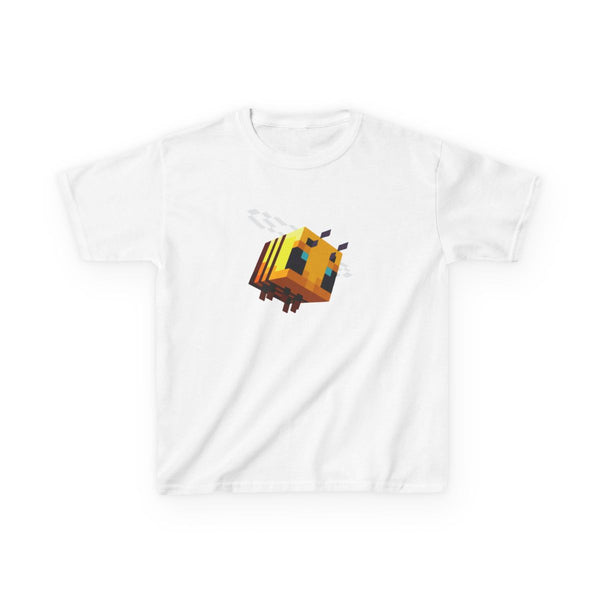 Mining Bee Kids T-Shirt White Front