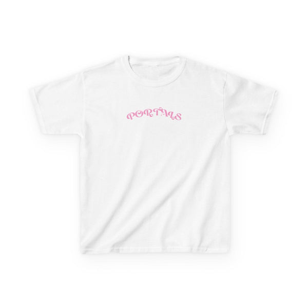 Portals Kids T-Shirt White Front