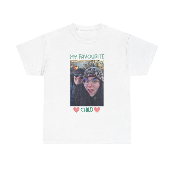 My Favourite Child - Personalised Mother's Day T-Shirt White Front