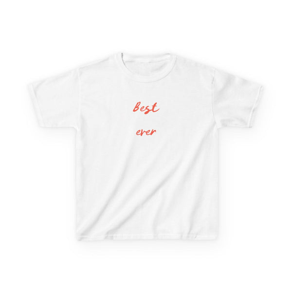 Best Mom Ever Kids T-Shirt White Front
