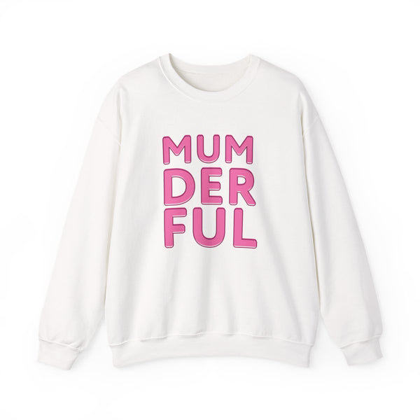 Mumderful Sweatshirt White Front
