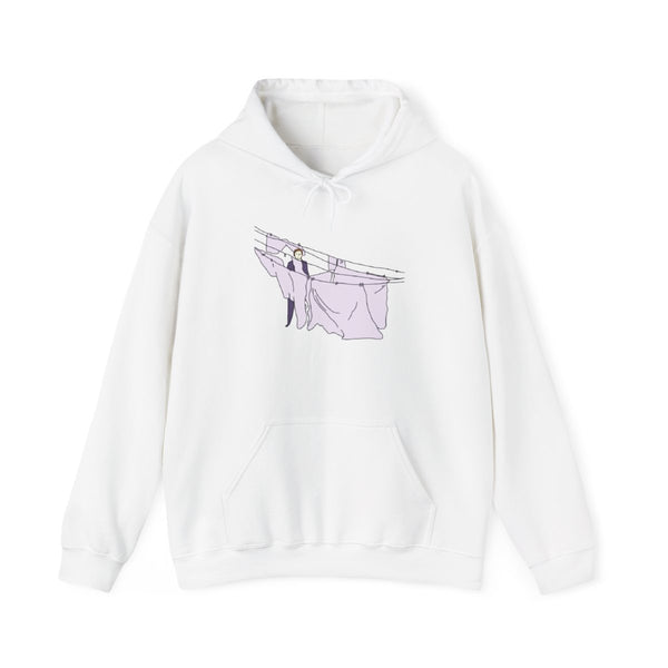 Washing - Myers Hoodie White Front