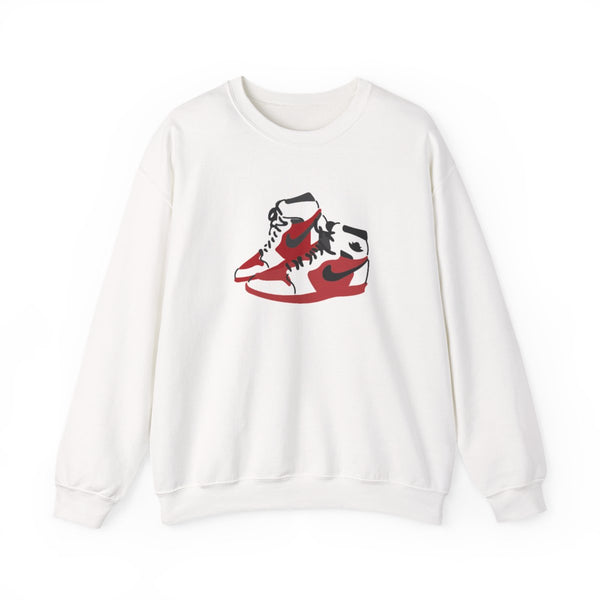 Jordans - Basketball Sweatshirt White Front