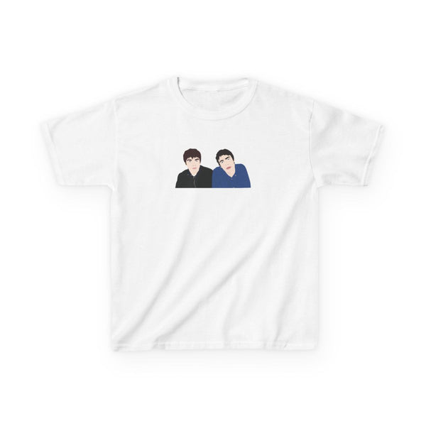 The Gallaghers Kids T-Shirt White Front