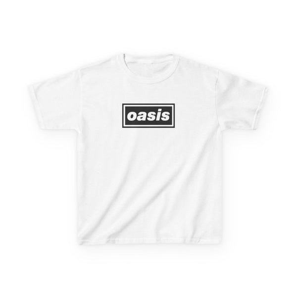 Band Name Kids T-Shirt White Front