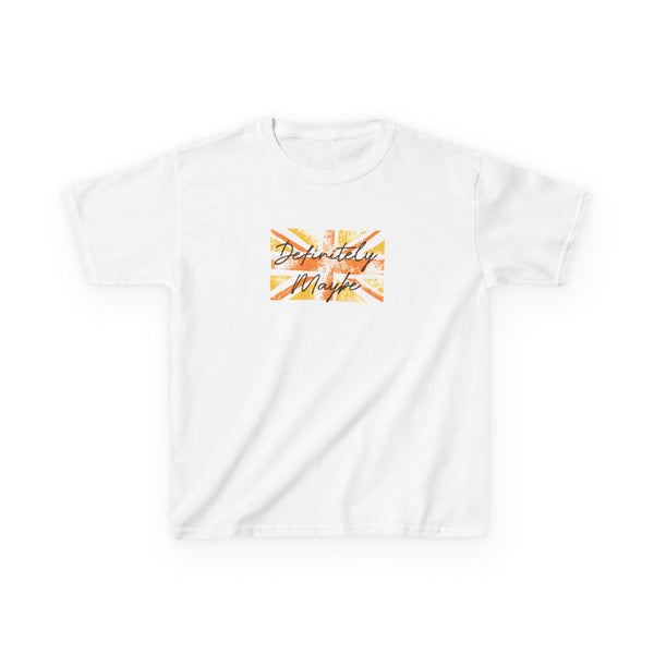 Definitely Maybe Kids T-Shirt White Front