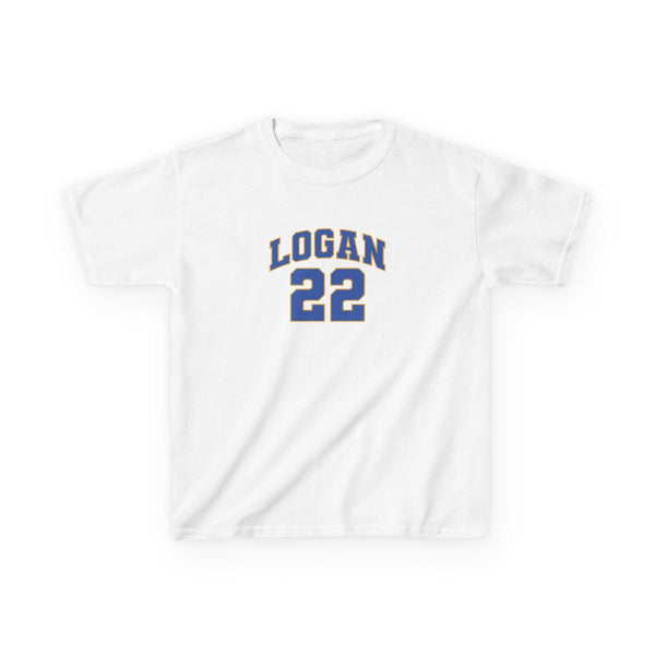 Logan Kids T-Shirt White Front