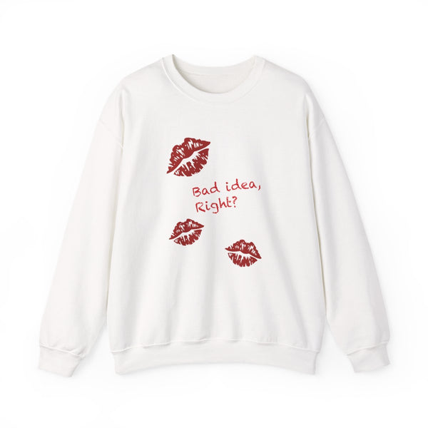 Bad Idea, Right? - Olivia Sweatshirt White Front