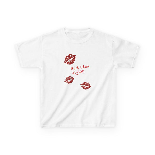 Bad Idea, Right? - Olivia Kids T-Shirt White Front