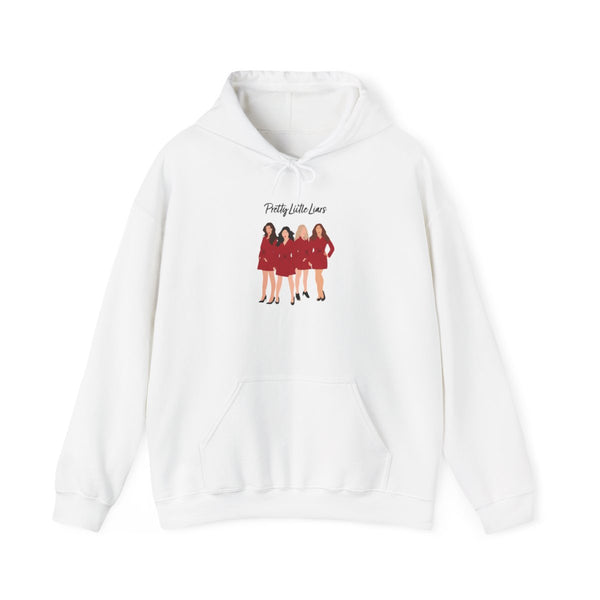 Girls - PLL Hoodie White Front