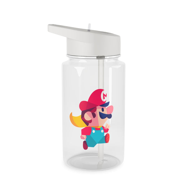 Running Mario - Mario Clear Water Bottle