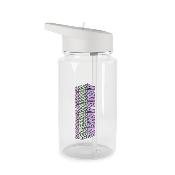Sashay Away Retro - Drag Queen's Drag Race Clear Water Bottle