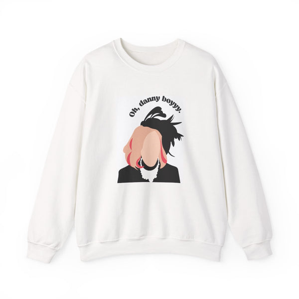 Oh, Danny Boyyyy Sweatshirt White Front