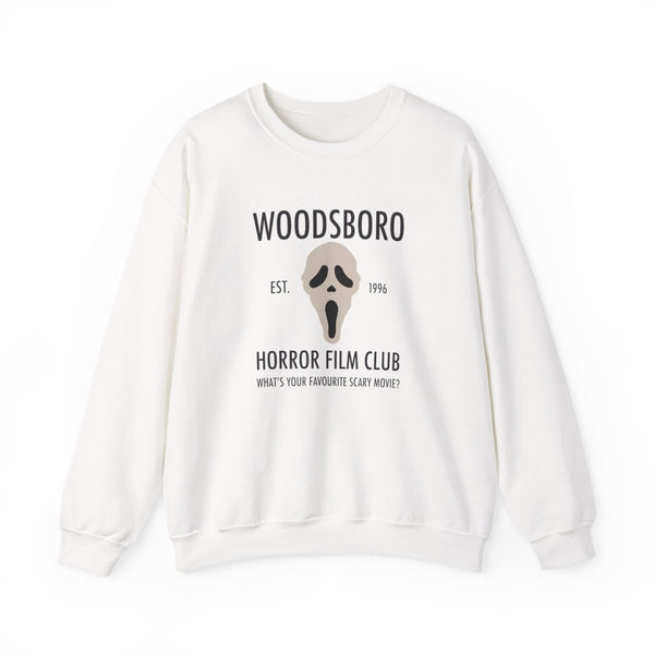 Woodsboro Horror Film Club - Scream Sweatshirt White Front